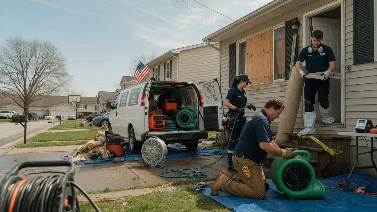Water Damage Restoration in Pilgrims Knob, VA near me